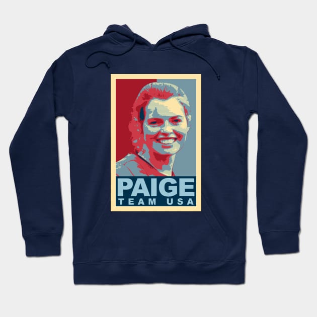 Paige for Team USA Hoodie by gagesmithdesigns